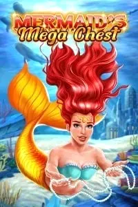 Red-haired mermaid under the sea in Mermaid’s Mega Chest slot